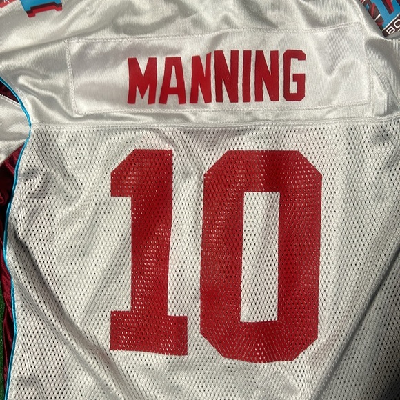 Shirts & Tops Nfl Jersey New York Giants Eli Manning 1 Super Bowl 42